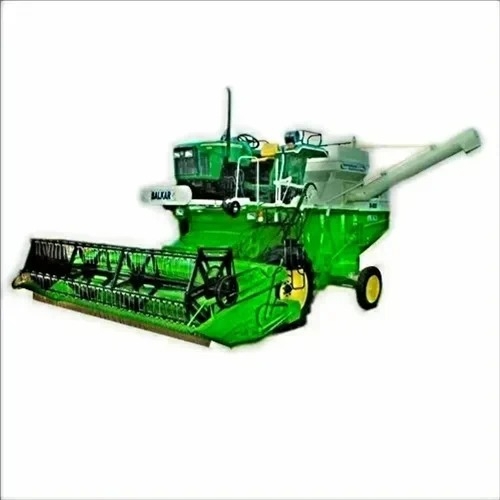 Industrial Tractor Mounted Combine Harvester - Mild Steel, 24 Inch Cutting Width, 8000 lbs, Tractor Driven, Multi-Crop, Adjustable Settings