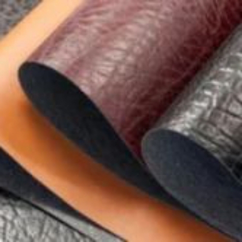 Leather Nubuck - Leather, Orange/Yellow, Smooth Texture | Velvet Finish, Durable, Flexible, Scratch Resistant, Breathable Surface, Natural Appearance, Long Lasting