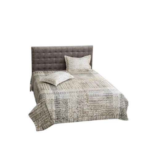 Macaroon Double Bed Cover Set - 100% Cotton, King Size, Tawny Brown | Color Fast, Easy Care, Anti-Shrink, Durable
