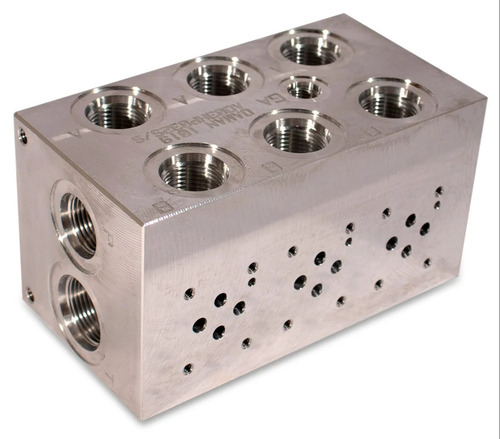 Manifold Hydraulic Block - Material: Alloy