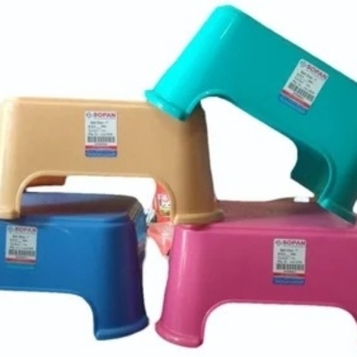 Plastic Bathroom Stool - Color: Various Colors Are Available