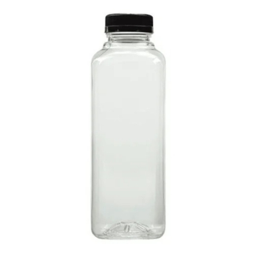 Plastic Juice Bottle - Plastic, Transparent | Lightweight, Durable, Leak Resistant, Reusable, Chemical Resistant, Portable, Food Safe, Stackable, Weather Resistant