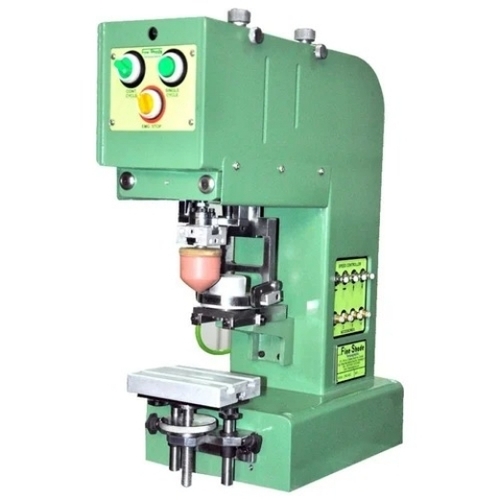 Shoe And Heel Printing Machine - Stainless Steel, Green, 220 Volt | Automatic, High Efficiency, High Performance