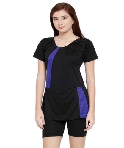 Two Piece Ladies Swimwear - Polyester, S-XXL, Multicolor, Printed | Breathable, Quick Dry, Anti-Wrinkle, Comfortable