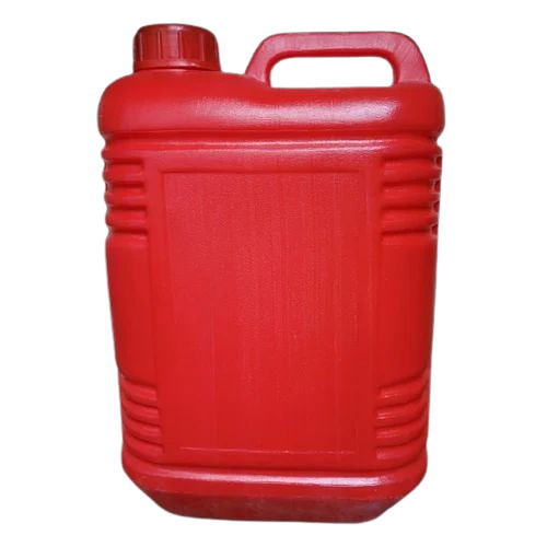 10 Litres HDPE Jerry Can - Plastic, 10 Ltr, Red, Square, Screw Cap | Biodegradable, Eco-Friendly, Heat Resistant, With Handle