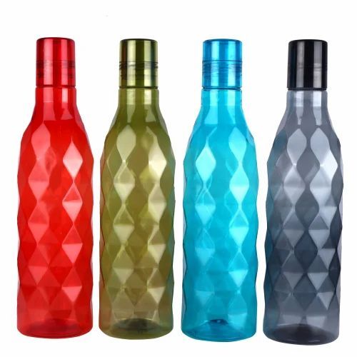1000ml Multicolor Pet Fridge Bottle - PET Material, 1000ml, Multicolor | Reusable, Recyclable, Leak Proof, Durable