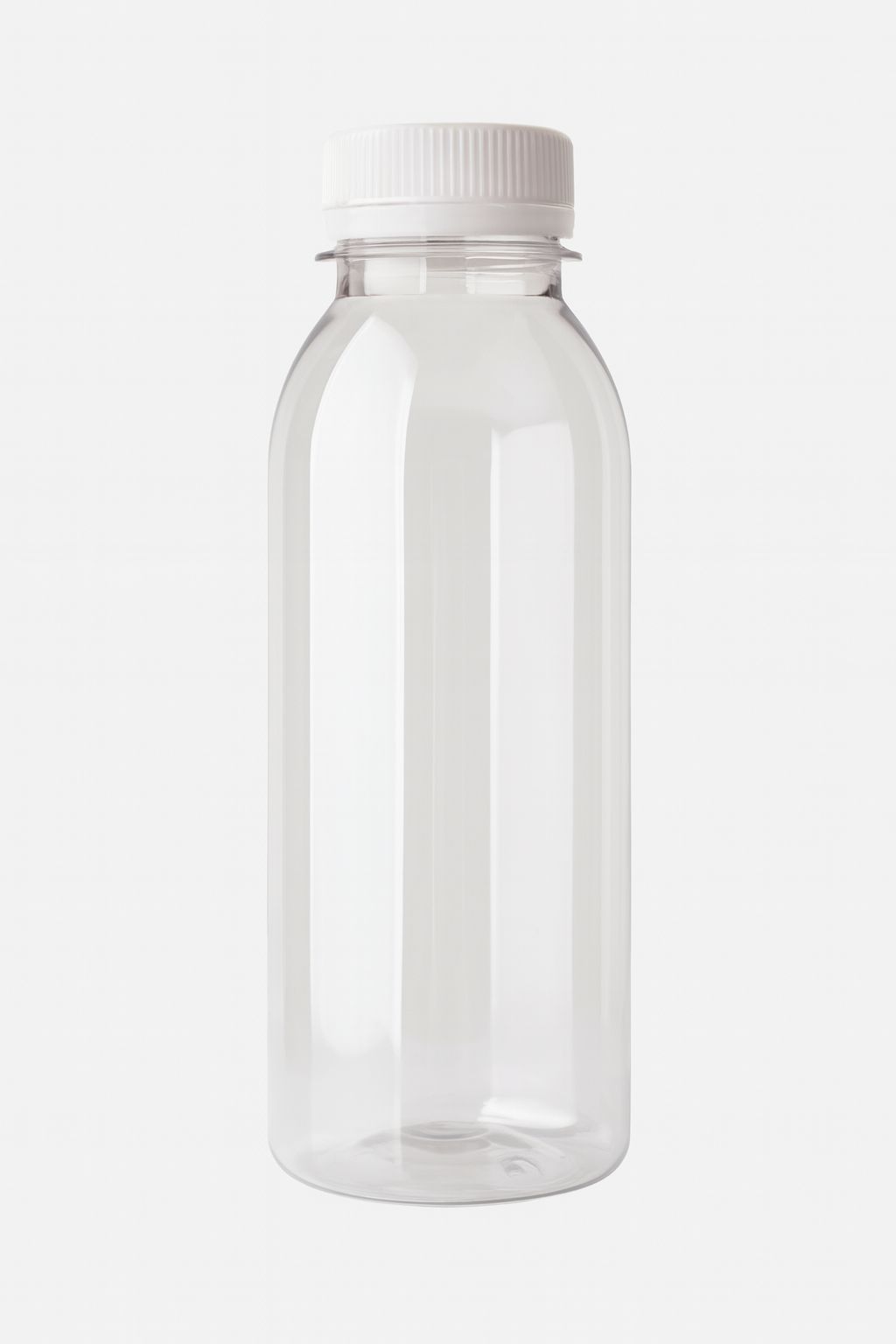 350ml PET Round Bottle - Polyethylene Terephthalate, Clear | Reusable, Recyclable, Impact Resistant, Travel-Friendly, Stackable