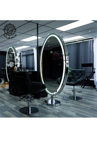 72x27 Inches Steel Salon LED Mirror