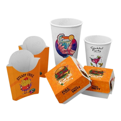 Fast Food Paper Packaging Box