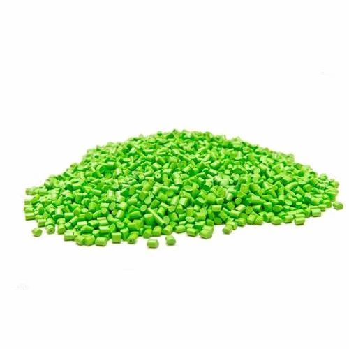 Green Polypropylene Granules - 25 Kg Bag, Lightweight, Chemical & Heat Resistant