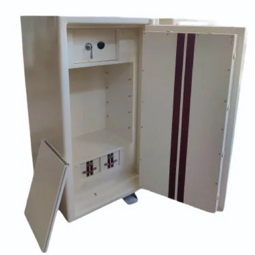 Jewellery Safe - Metal Standard Size, Grey | High Security, Durable, Fine Finished Rectangle