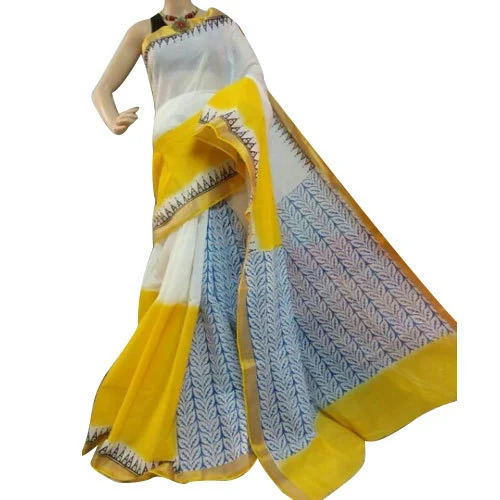 Ladies Stylish Saree - Optimum Grade 6 Meter, Multicolor Printed | Casual, Women, Spring Summer Rainy
