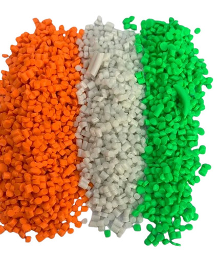 Multi Colour PVC Granules - 3 mm, 25 Kg Bag | Lightweight, Chemical & Heat Resistant