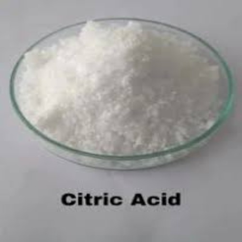 Solid Citric Acid Anhydrous 25 Kg Bag - Color: White