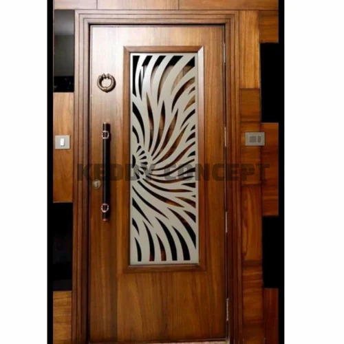 Wooden Door Grill - Finishing: .