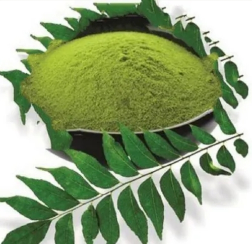 100g Curry Leaf Powder - Natural Leaves Green Color 99% Purity 12 Months Shelf Life Lightweight Packaging Preservative Free