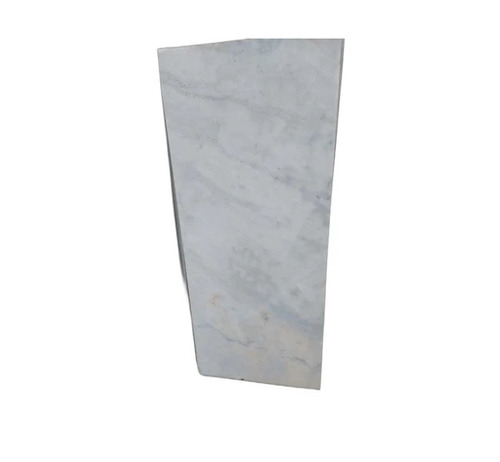 18 mm Polished Grey Marble Slab - Rectangular, Plain Pattern | Crack Proof Flooring Surface Finish