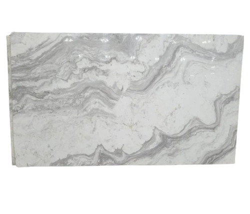 18mm Volakas Marble Slab - Polished White | Flooring, Countertops, Wall Cladding