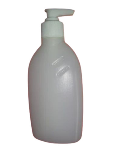 250ml HDPE Handwash Pump Bottle - White, Oval Shape | Durable, Leak Proof, Lightweight, Eco Friendly