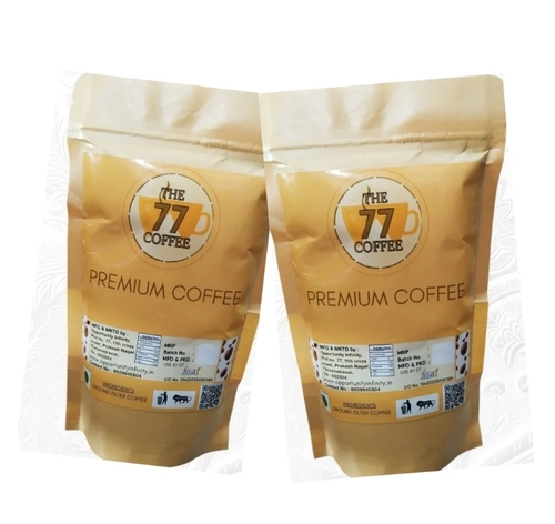 Dried Filter Coffee Powder