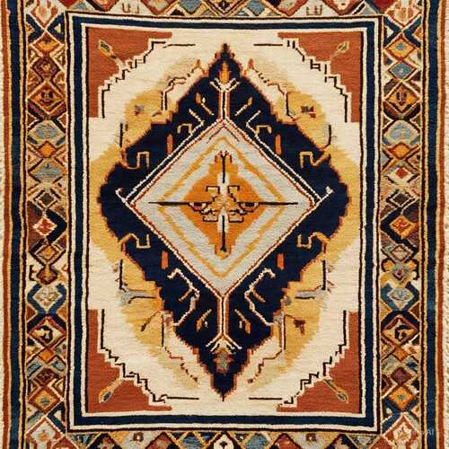 Floor Carpet - Modern Printed Rectangle Customizable Color and Design Anti Slip Easy to Clean