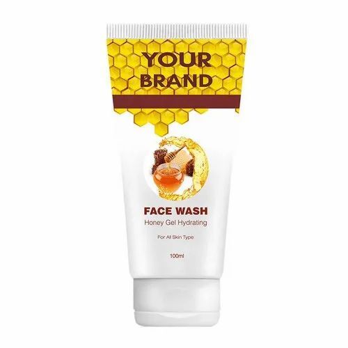 Honey Gel Hydrating Face Wash - 100 ML Plastic Tube, Cream | Softens Skin, Lightens Complexion
