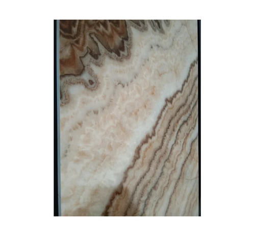 Polished Italian Marble Slab - Imported Marble, 24mm Thickness, Rectangular Slab | White and Brown, Flooring, Countertops, Wall Cladding