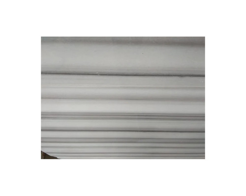 Rectangular Polished Marble Slab - 16mm Thickness, White and Black | Flooring, Countertops, Wall Cladding