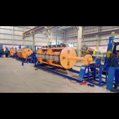 Rigid stranding machine