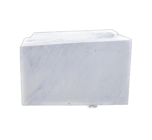 White Statuario Marble Slab - Polished Rectangular Big Slab, 18mm Thickness | White, Flooring, Countertops, Wall Cladding