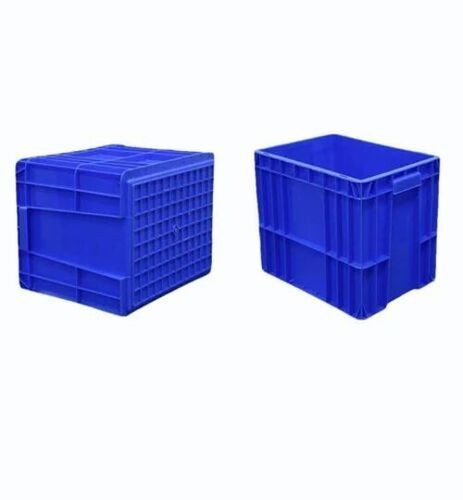 Blue Plastic Crates