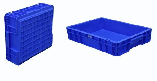 Blue Plastic Crates 10 Liter  - Dimension (L*W*H): 400X3000X65 Millimeter (Mm)