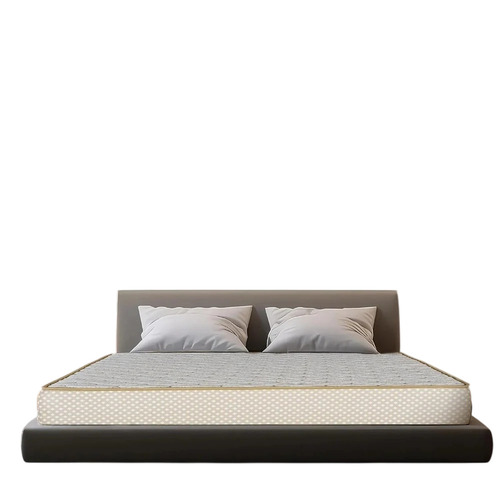 Krulon Ortho Plus Natural Latex Mattress - PU Foam, King Size, White | Soft, Eco Friendly, Easily Assembled