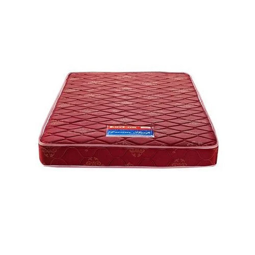 Kurl-On Bed Mattress - Foam Single 72x36 Inch Red, Soft | Polyester, Easily Assembled, Eco Friendly