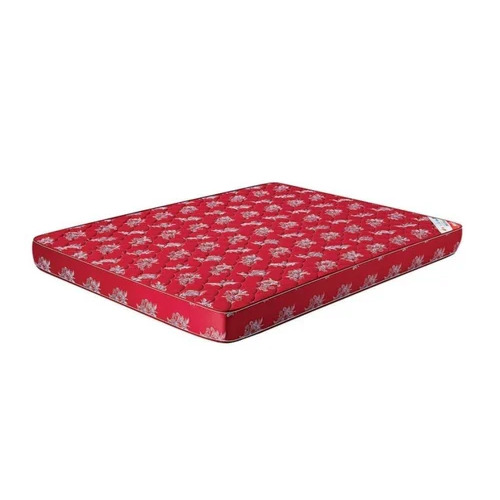 Kurlon Kurlo Coir Mattress - EPE Foam, Double Size, Maroon, 4 Inch Thick | Soft, Eco Friendly, Easily Assembled