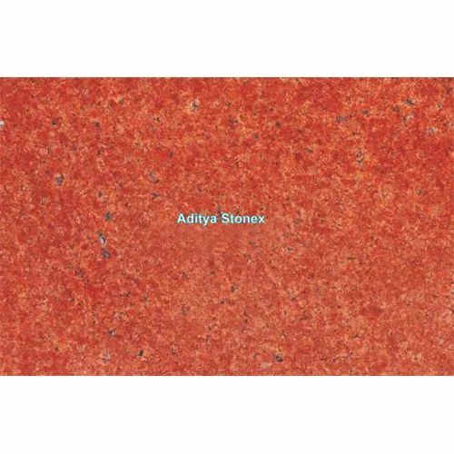 Lakha Red Granite - 20-25 Mm Thick Polished Big Slab, Red Countertop Stone