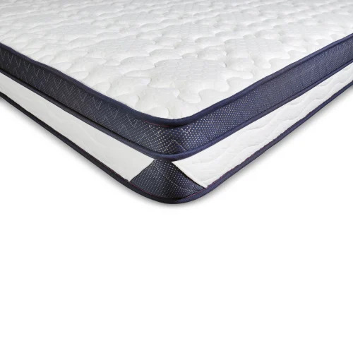 Memory Foam Mattress - Simple Foam King Size 6x6 Ft White, Soft 7 Inch Thickness, Eco Friendly, Easily Assembled