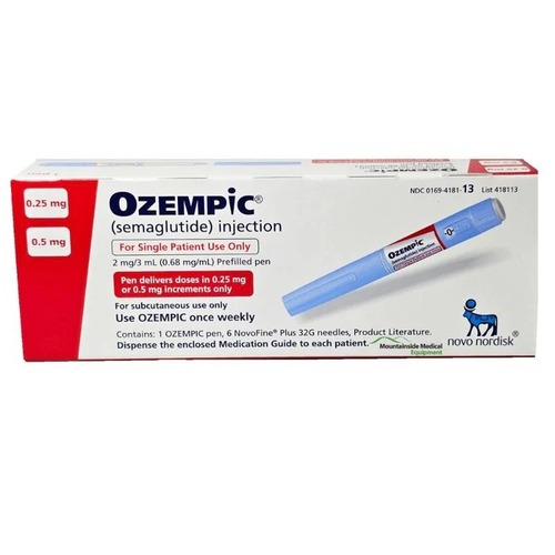 Ozempic (semaglutide Injection) 0.25mg - Dosage Form: Injection at Best ...