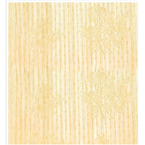 Yellow Printed Polyester Blackout Curtain - Polyester, Matte Yellow, Digital Printing, Eco Friendly, Easily Assembled