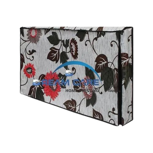 43 Inch LED TV Cover - Multi Color, Printed Pattern | Durable, Waterproof, Dustproof for Home, Hotels