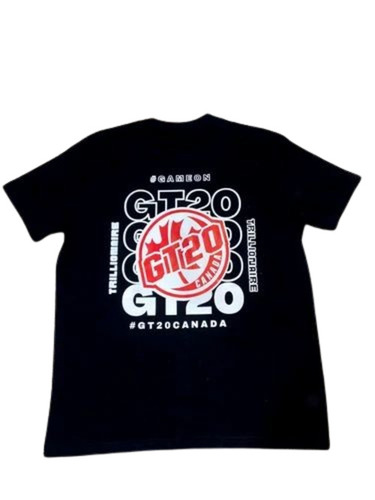 Men Half Sleeves Black Cotton T Shirt - Age Group: Adults