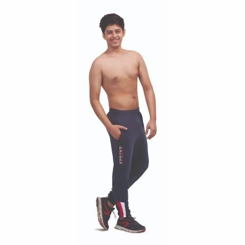 Men Slim Fit Lower - Lycra Blend, Custom Sizes, Blue Printed | Anti UV, Breathable, Quick Dry, Comfortable Fit