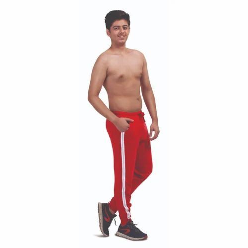 Mens Red Casual Lower