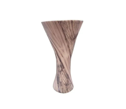 One Piece Wash Basin - Ceramic Oval Pedestal, Brown Color Coated | Crack Proof, Floor Mounted, One Piece Structure