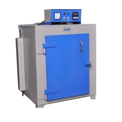 Plastics Granules Drying Oven - Metal, Standard Size, Off White and Blue, 220-440V | Energy Efficient, Low Breakdown, Simple Maintenance