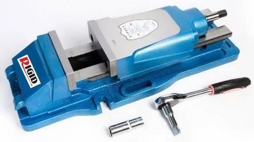 Rigid Hydraulic Vice - MS, Standard Size, Blue, 50 Hz | Industrial Use
