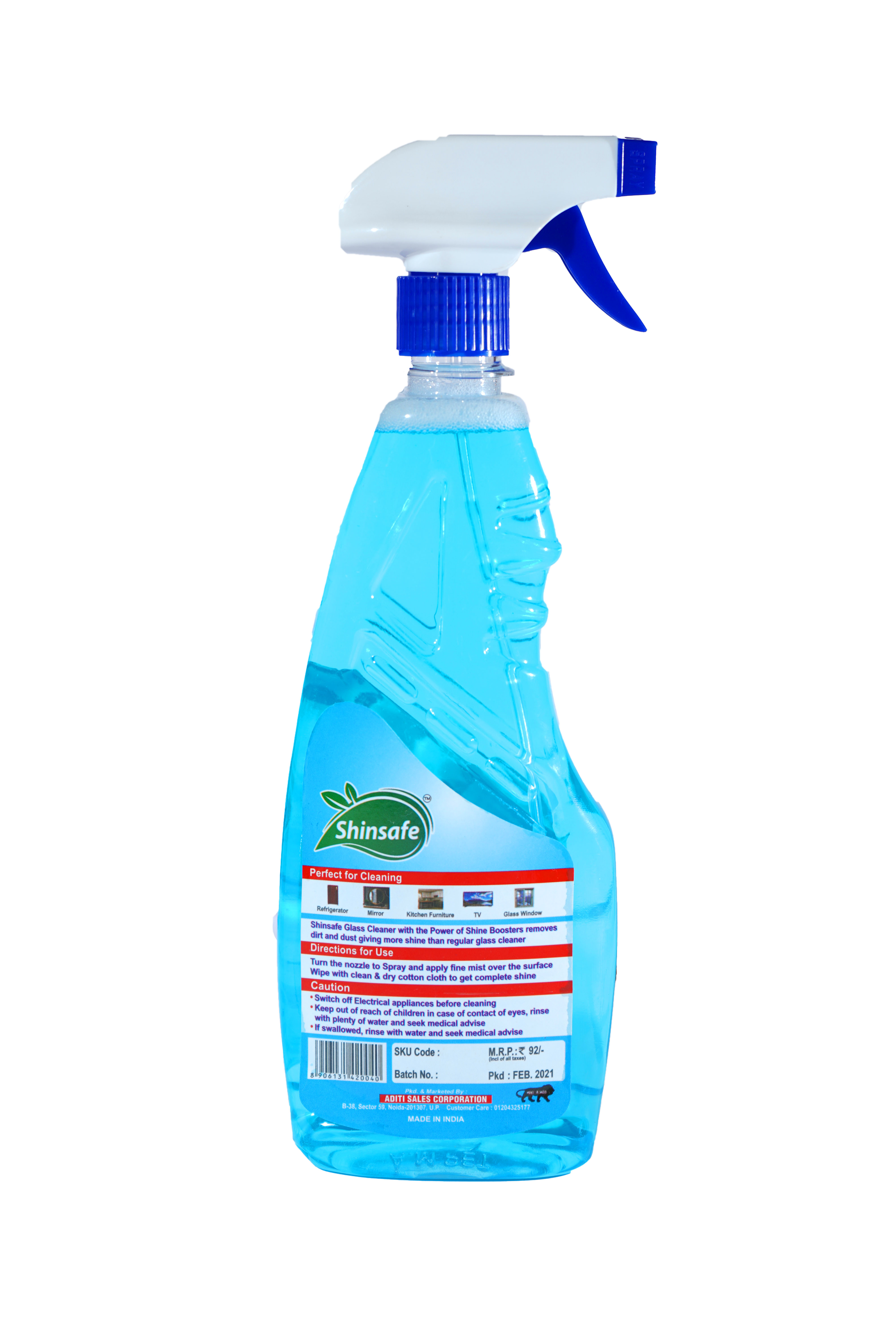 Shinsafe Glass Cleaner 500ml