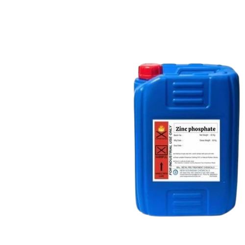 Zinc Phosphate Chemical - 42 kg Can, Technical Grade Liquid | Industrial Application, 99% Purity, Room Temperature Storage, 24 Months Shelf Life