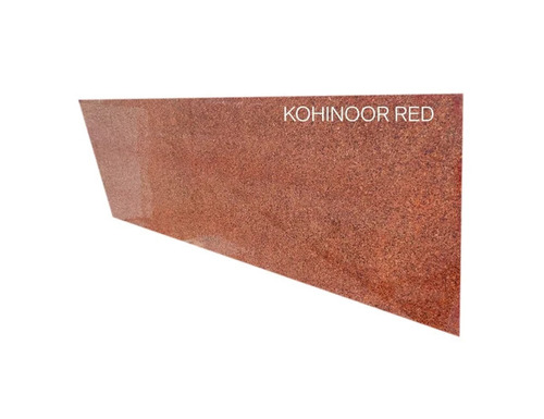 10 mm Kohinoor Red Granite Slab - Polished Rectangular Slab, Crack Proof, Easy To Fit