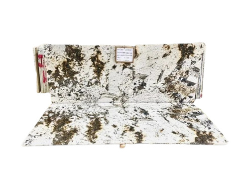 Alaska Cream Granite Slab - Application: Kitchen Counters